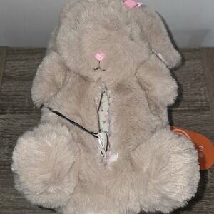 Wonder Nation Toddler & Girls Plush Bunny Slippers Size 9/10 New With Tags